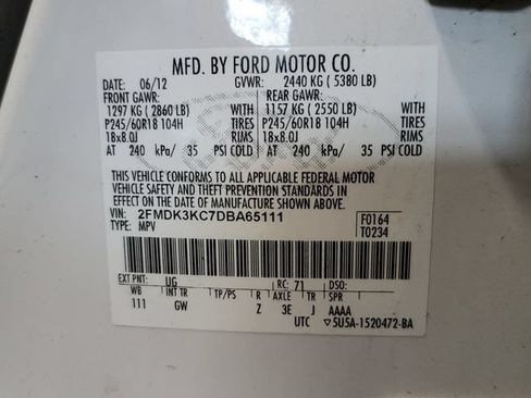 Used 2013 Ford Edge Limited FWD image 34