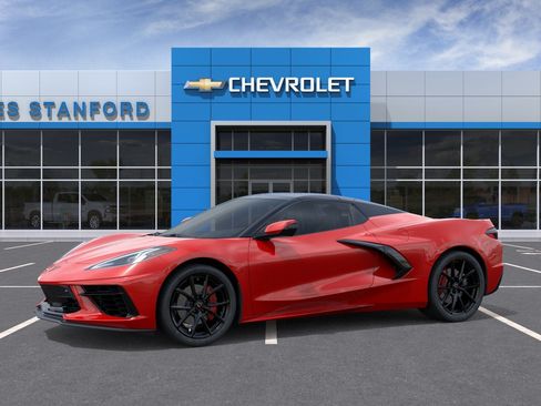 New 2027 Chevrolet Corvette Stingray Convertible w/ Stealth Interior Trim Package RWD image 2