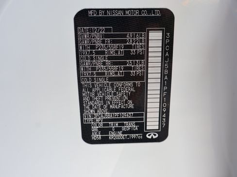 Certified 2023 INFINITI QX50 Luxe FWD image 32