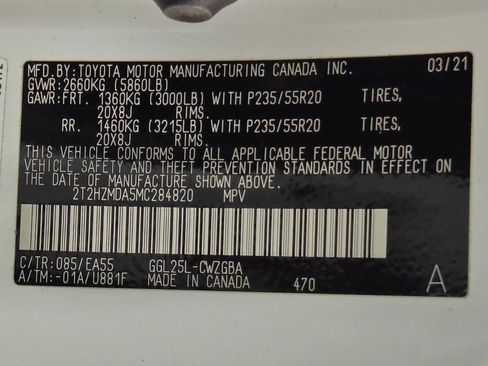 Used 2021 Lexus RX 350 AWD w/ Premium Package image 60