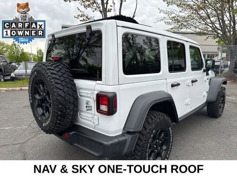 Used 2023 Jeep Wrangler Unlimited w/ Sun & Screen Package AWD/4WD image 20