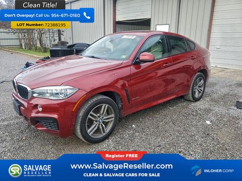 Used 2019 BMW X6 xDrive35i w/ M Sport Package image 1
