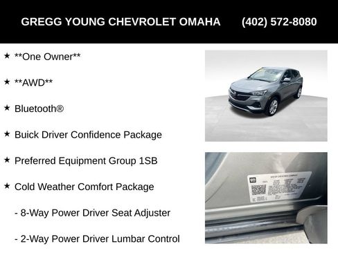 Used 2023 Buick Encore GX Preferred w/ Cold Weather Comfort Package AWD/4WD image 8