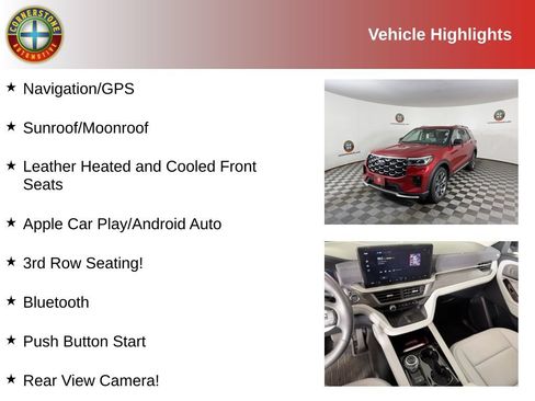 Used 2025 Ford Explorer Platinum w/ Ultimate Package AWD/4WD image 2