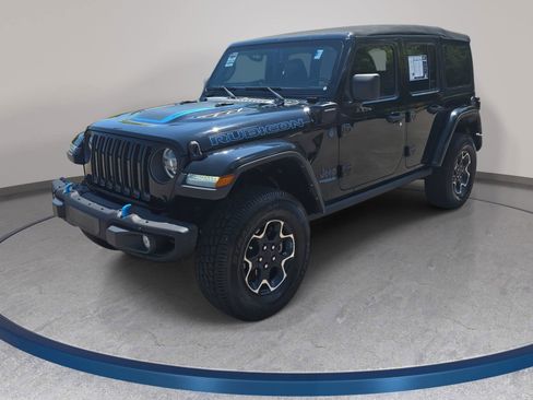 Used 2022 Jeep Wrangler Unlimited Rubicon 4xe w/ Steel Bumper Group image 1