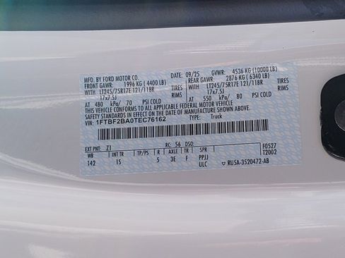 New 2026 Ford F250 XL image 12