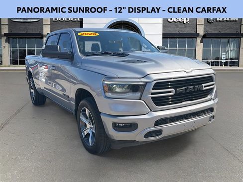 Used 2020 RAM 1500 Sport w/ Leather & Sound Group image 1