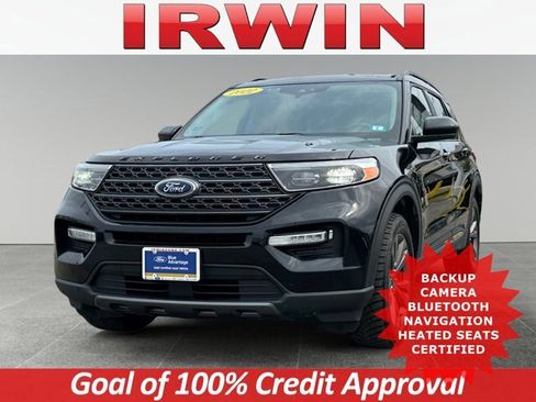 Certified 2022 Ford Explorer XLT w/ Equipment Group 202A image 1