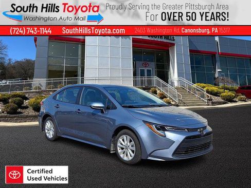 Certified 2025 Toyota Corolla LE w/ LE Premium Package FWD image 1