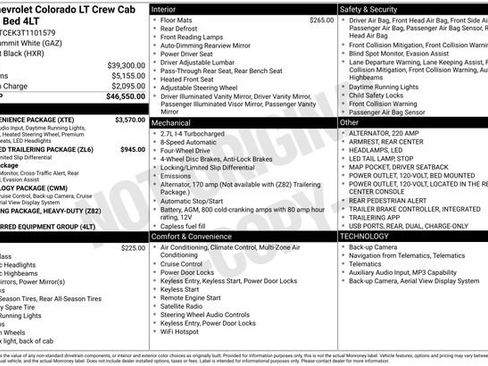 Used 2026 Chevrolet Colorado LT w/ LT Convenience Package AWD/4WD image 7