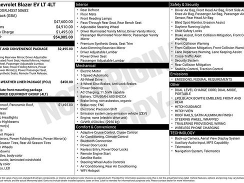 Used 2025 Chevrolet Blazer EV LT image 13