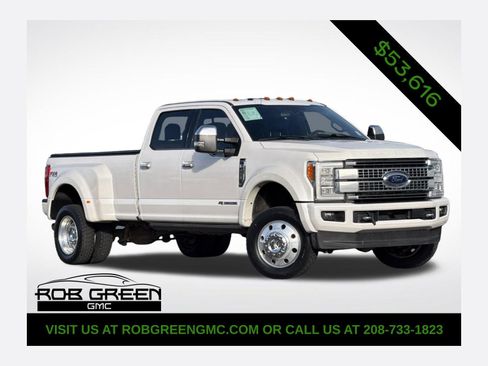 Used 2017 Ford F450 Platinum w/ Platinum Ultimate Package image 1