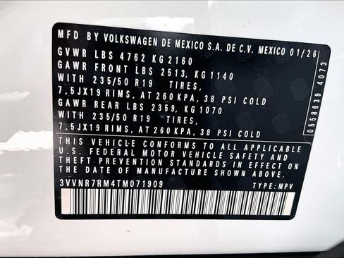 New 2026 Volkswagen Tiguan SE image 19