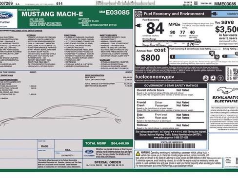 Used 2021 Ford Mustang Mach-E GT AWD/4WD image 39