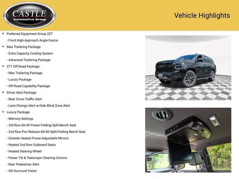 Used 2023 Chevrolet Tahoe Z71 w/ Luxury Package AWD/4WD image 7