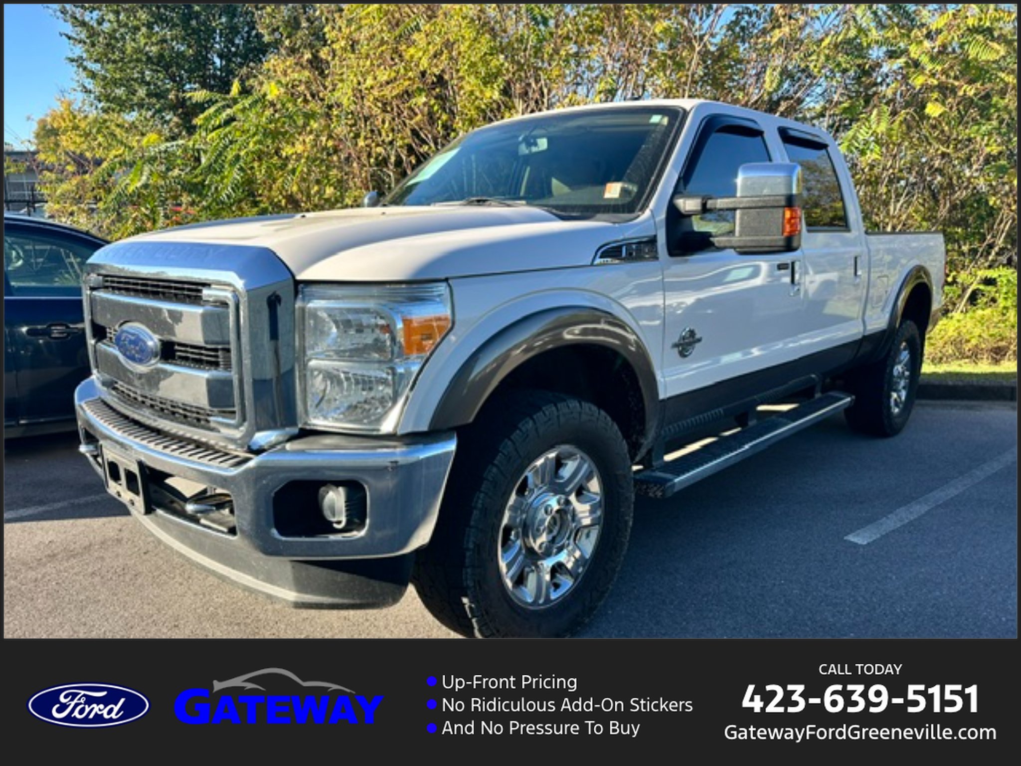 Used 2015 Ford F350 Lariat w/ Lariat Ultimate Package AWD/4WD image 1