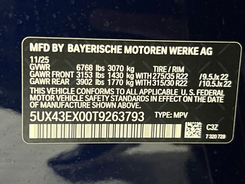 New 2026 BMW X6 M60i image 20