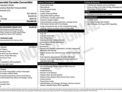 Used 2006 Chevrolet Corvette Convertible w/ Preferred Equipment Group