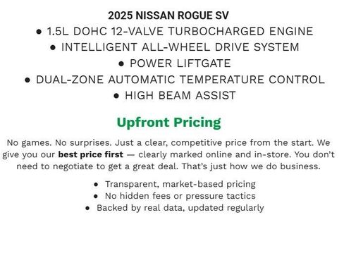 Used 2025 Nissan Rogue SV image 29