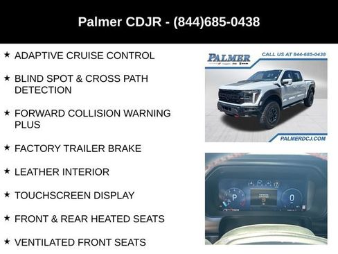 Used 2025 Ford F150 Raptor w/ Equipment Group 803A Raptor R AWD/4WD image 12
