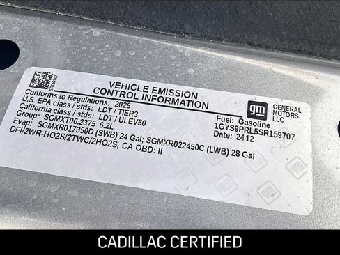Used 2025 Cadillac Escalade ESV Sport w/ Touring Package AWD/4WD image 28