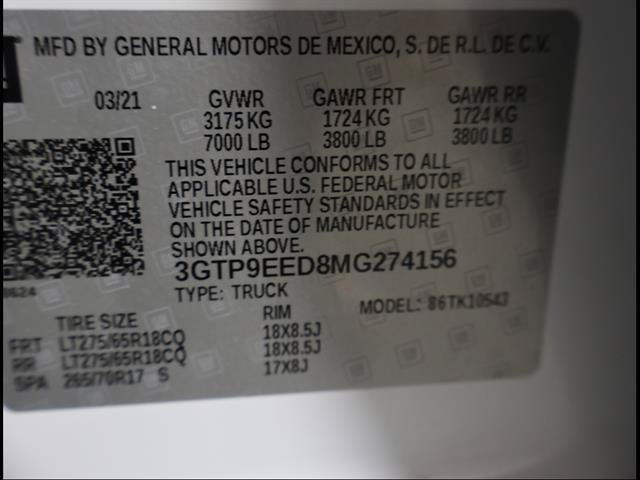 Used 2021 GMC Sierra 1500 AT4 w/ AT4 Value Package AWD/4WD image 12