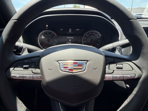 Certified 2025 Cadillac CT4 V w/ LPO, Red Accent Package RWD image 23