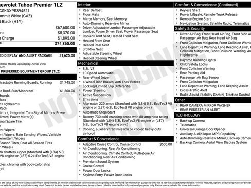 Used 2023 Chevrolet Tahoe Premier RWD image 5