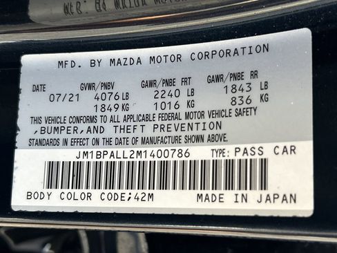 Used 2021 MAZDA MAZDA3 s image 28