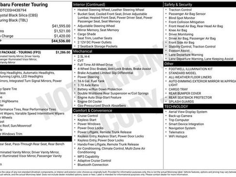 Used 2025 Subaru Forester Touring w/ Popular Package - Touring AWD/4WD image 19