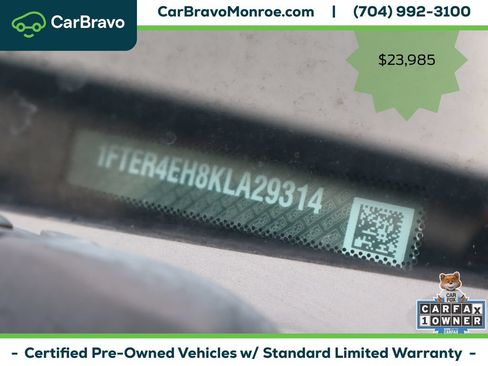 Used 2019 Ford Ranger Lariat w/ Equipment Group 501A Mid RWD image 14