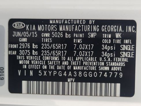 Used 2016 Kia Sorento FWD image 33