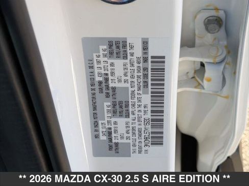 New 2026 MAZDA CX-30 AWD 2.5 S image 15