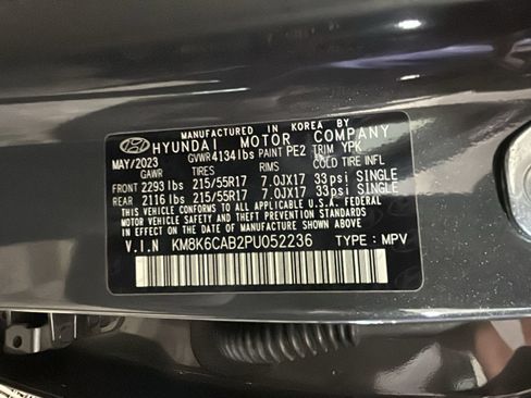 Certified 2023 Hyundai Kona SEL w/ Cargo Package AWD/4WD image 13