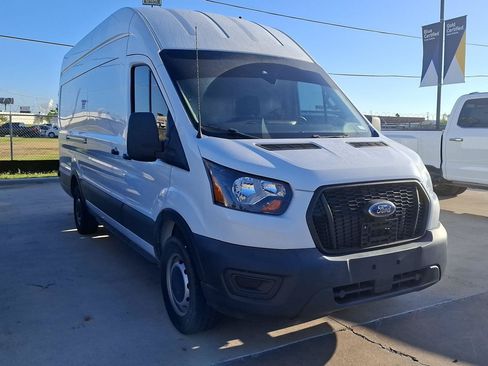 Used 2023 Ford Transit 350 148 High Roof Extended w/ Fleet Safety Package RWD image 7
