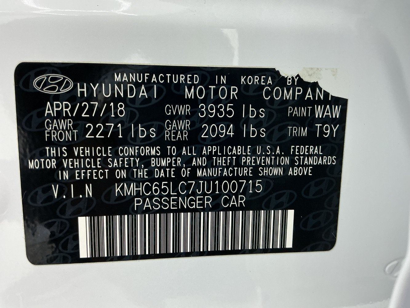 Used 2018 Hyundai Ioniq Blue FWD image 47