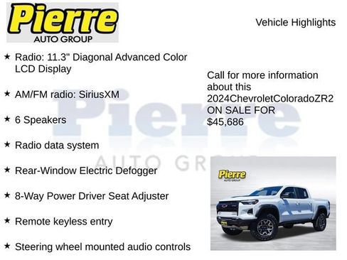Used 2024 Chevrolet Colorado ZR2 w/ ZR2 Convenience Package III AWD/4WD image 14