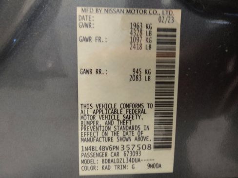 Used 2023 Nissan Altima 2.5 S FWD image 33