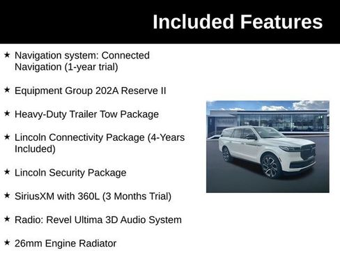 New 2026 Lincoln Navigator L Reserve AWD/4WD image 6