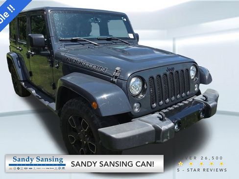 Used 2017 Jeep Wrangler Unlimited Sahara AWD/4WD image 1