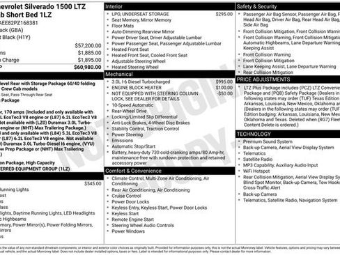 Used 2023 Chevrolet Silverado 1500 LTZ RWD image 2
