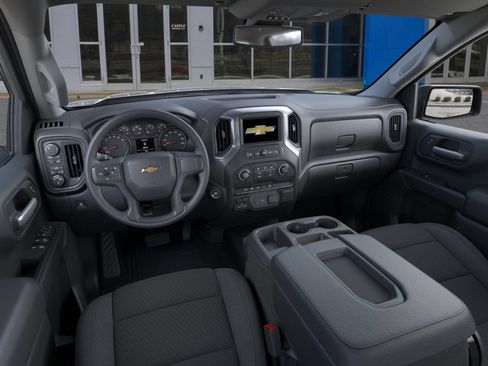 New 2026 Chevrolet Silverado 1500 Custom w/ Turbomax Blackout Package AWD/4WD image 3