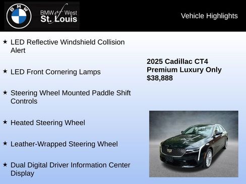 Used 2025 Cadillac CT4 Premium Luxury image 23