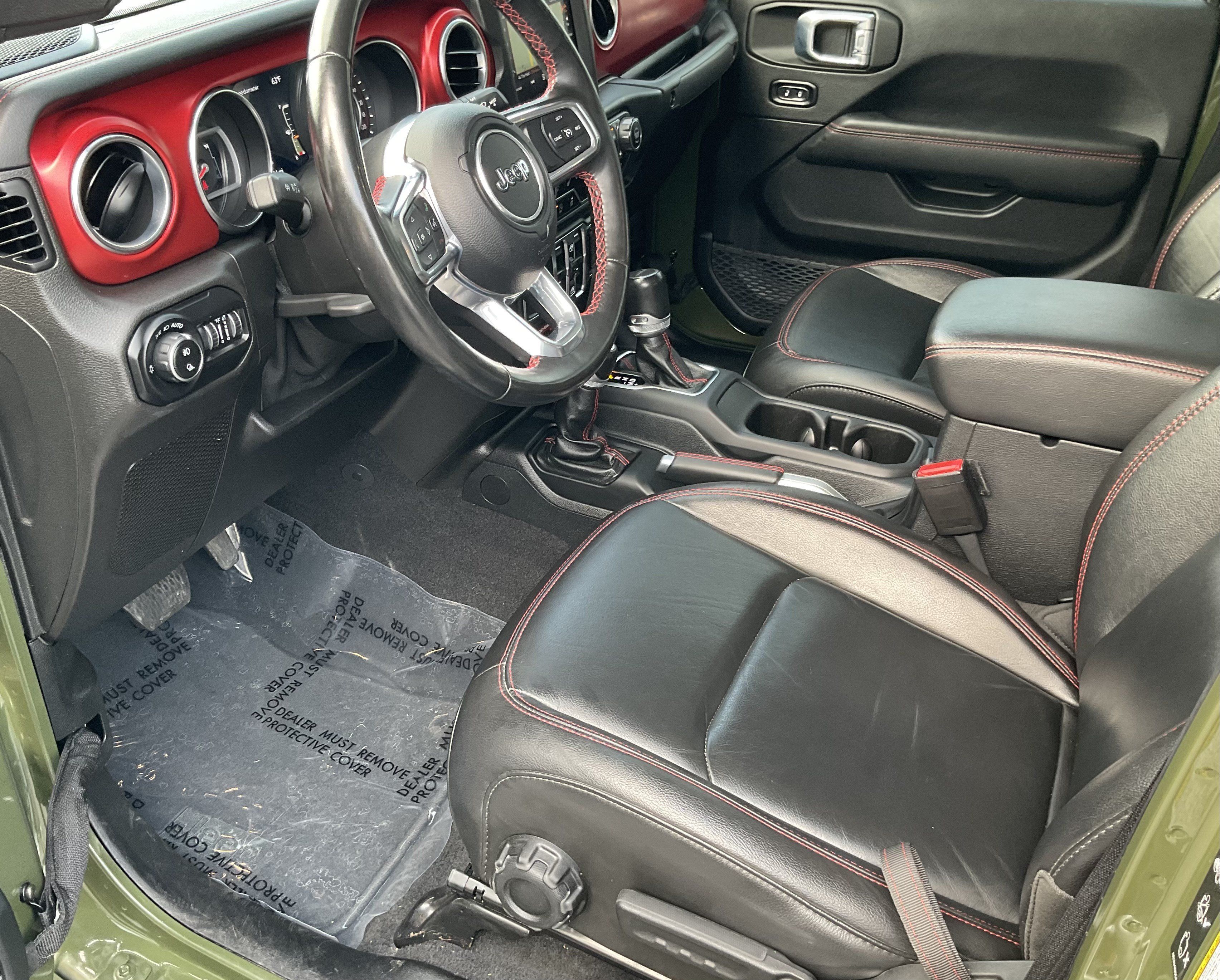 Used 2021 Jeep Gladiator Rubicon w/ Uconnect 4C Nav & Sound Group AWD/4WD image 24