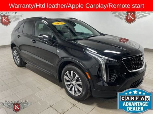 Used 2022 Cadillac XT4 Sport w/ Safety Alert Package AWD/4WD image 1