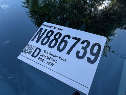 Certified 2025 Nissan Versa S w/ Trunk Package FWD image 28