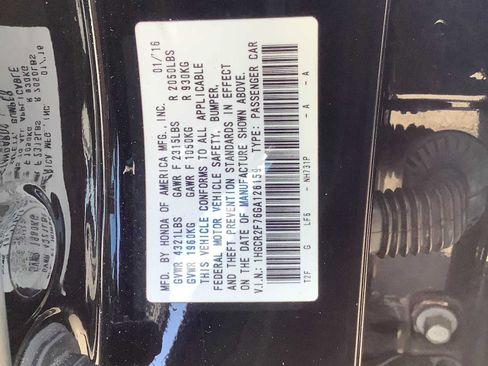Used 2016 Honda Accord EX image 10