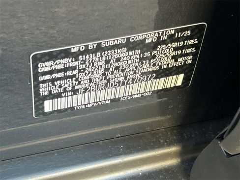 New 2026 Subaru Outback Touring XT image 28