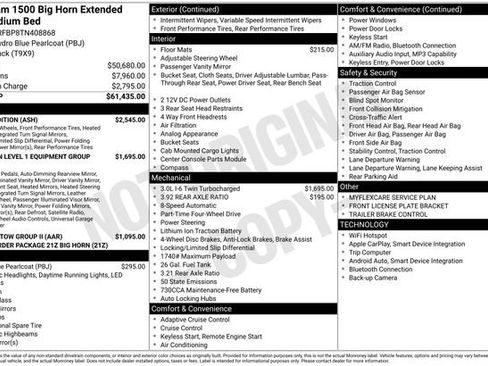 New 2026 RAM 1500 Big Horn w/ Night Edition AWD/4WD image 28