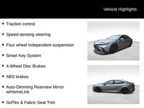 Certified 2025 Toyota Camry SE w/ Convenience Package AWD/4WD image 10